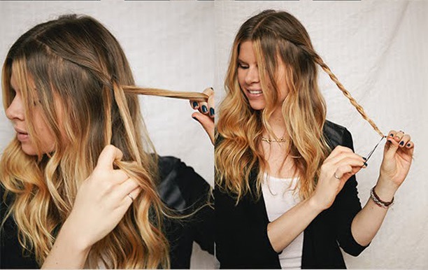 Прическа в стиле Бохо