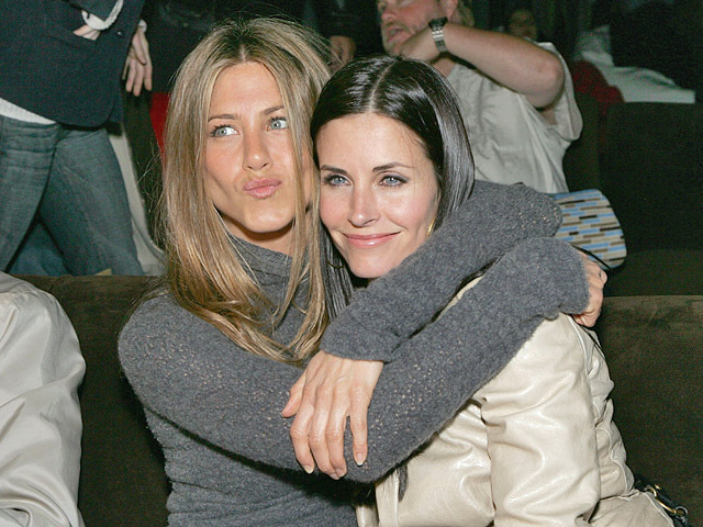 Дженніфер Еністон і Кортні Кокс