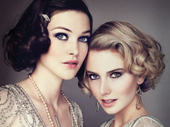 Прически на Новый Год 2016 на короткие волосы 