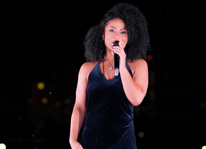 Гайтана исполнила новую песню на танцевальном Open-Air