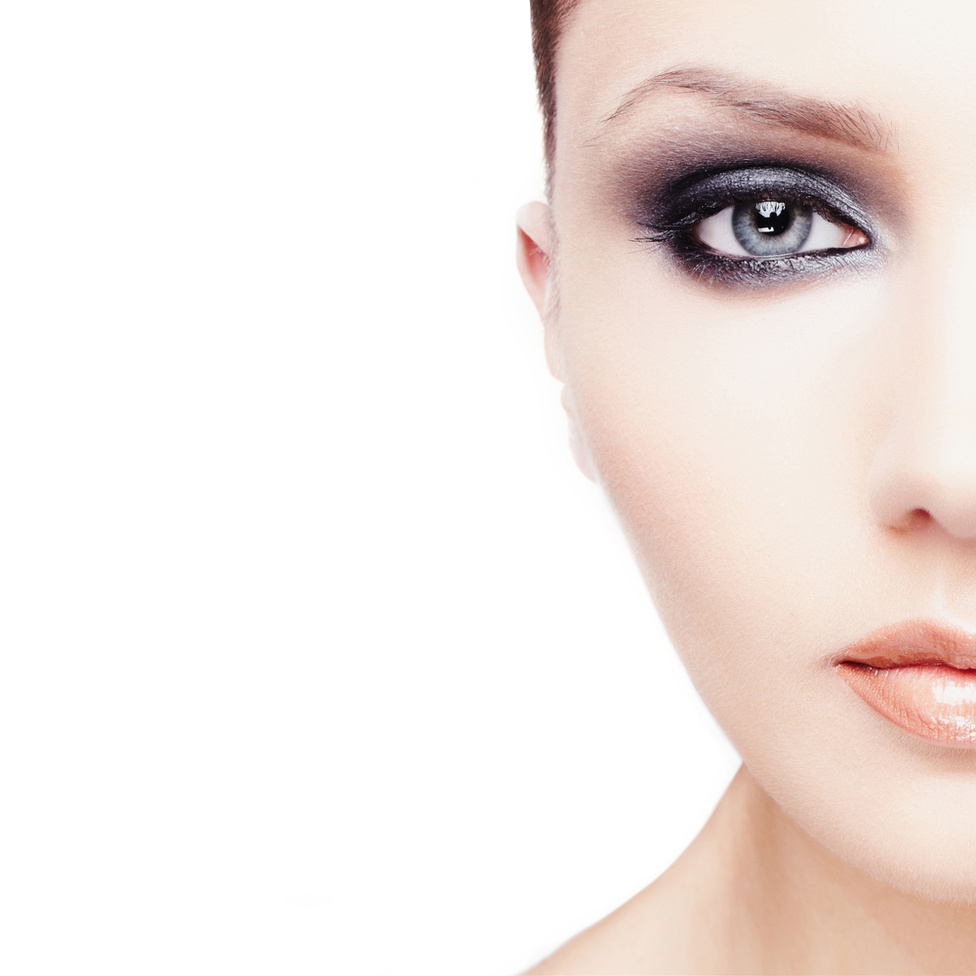 Макияж для серых глаз