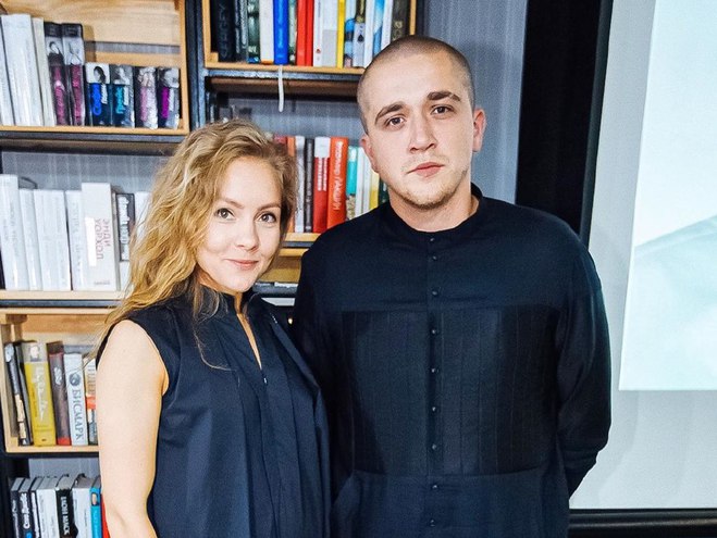 Алена Шоптенко с мужем Алексеем