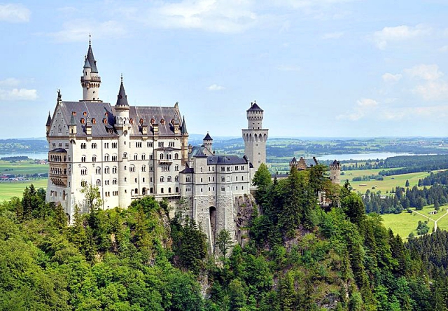 Самые красивые замки Европы. Замок Нойшванштайн, Германия