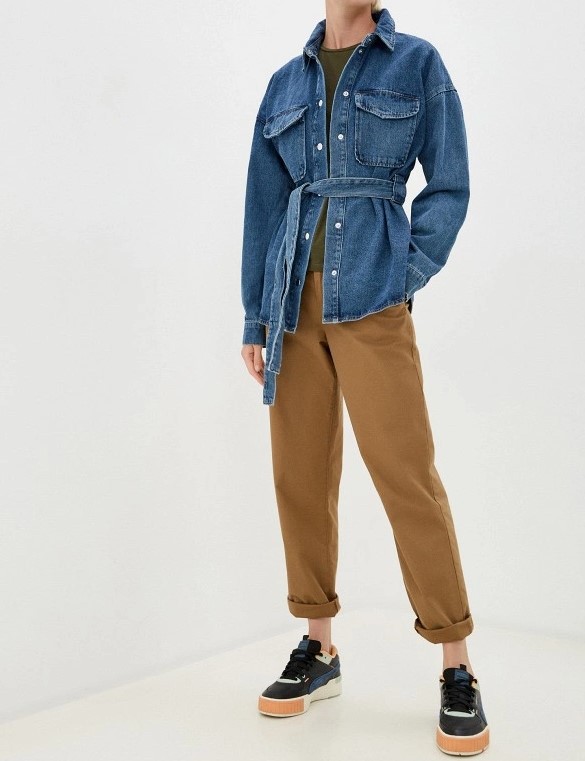 Джинсовая рубашка Noisy May