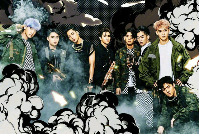 EXO. K-pop