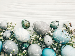 Як оригінально пофарбувати яйця на Великдень