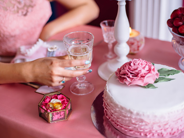 Торт на День святого Валентина