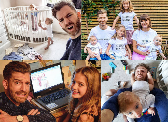 Мімімішність зашкалює: Instagram батька чотирьох дітей "підірвав" Мережу