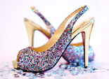 Блестящие каблуки