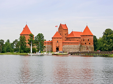 Достопримечательности Литвы: Тракайский замок