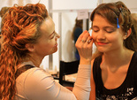 backstage Ksenia Kireeva backstage Ksenia Kireeva