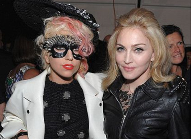 Леді Гага та Мадонна