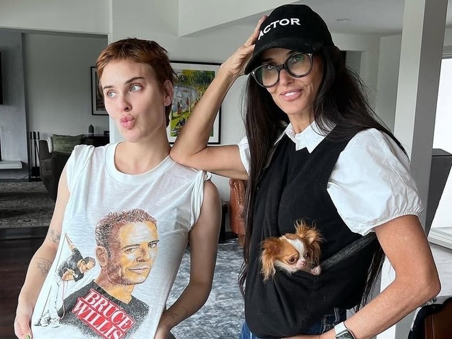 Демі Мур публічно звернулася до 31-річної дочки від Брюса Вілліса