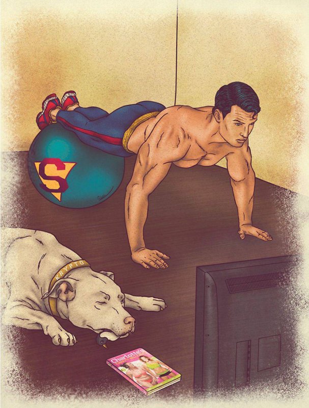 Супергерои в обычной жизни