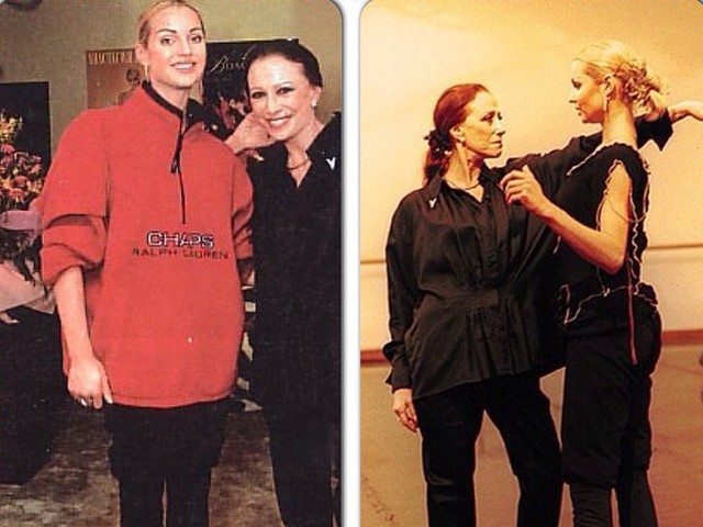 Анастасия Волочкова и Майя Плисецкая