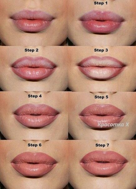 Покроковий урок як збільшити губи