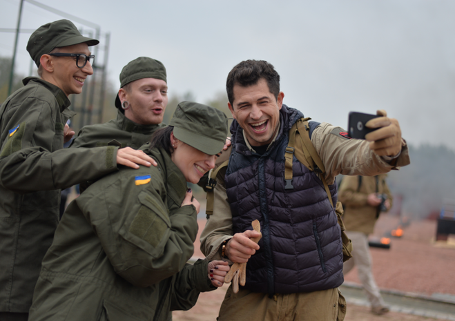 Слава Соломка отримав травму на військовому полігоні (фото)
