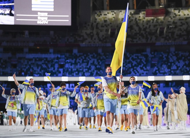 Україна на відкритті Олімпіади-2020 в Токіо
