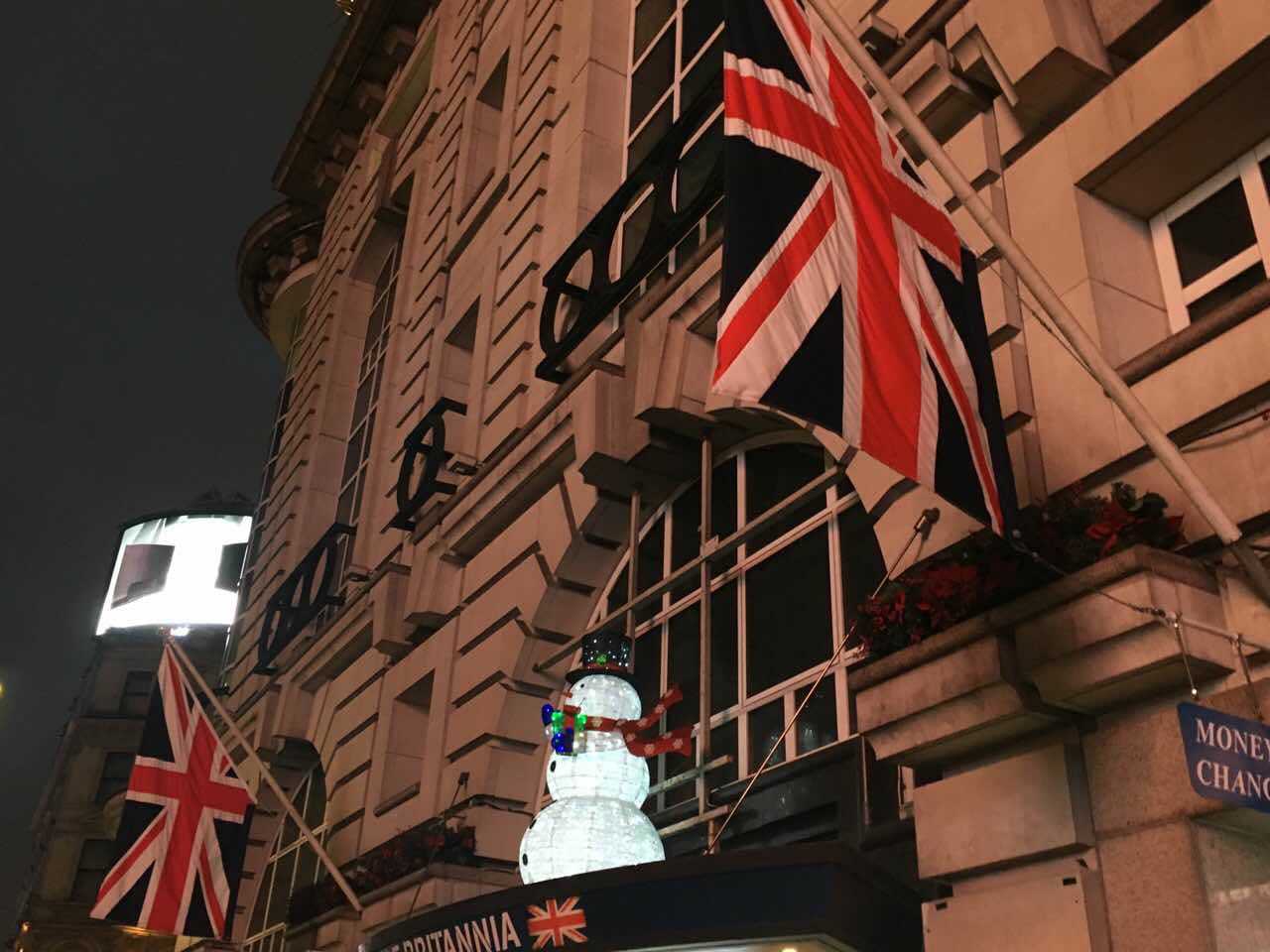 Новый год в Лондоне