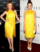 Звзеды в одинаковых нарядах