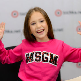 Mini Miss Spring Ukraine 2018 ADEL (Адель Назарчук) в гостях tochka.net