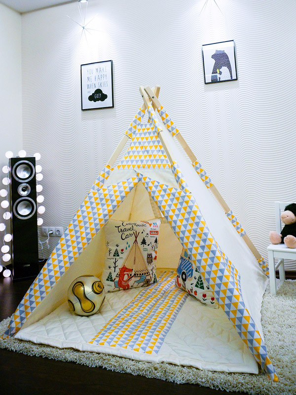 Типи - модные идеи для дома и загородного отдыха