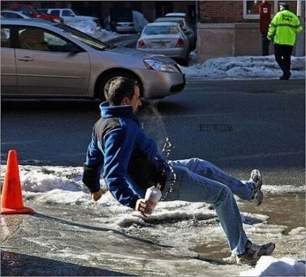 За секунду до..