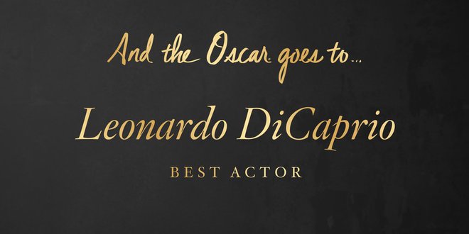 Леонардо Ди Каприо Оскар 2016
