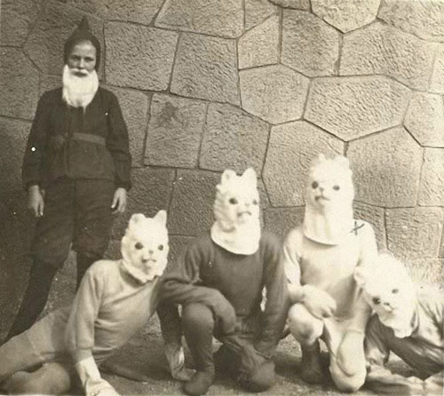 Хэллоуинские костюмы времен ХХ века