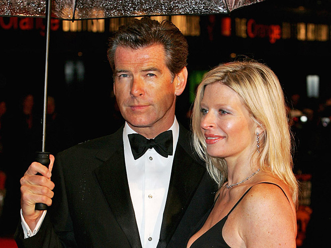 Пирс Броснан и Шарлотта Броснан