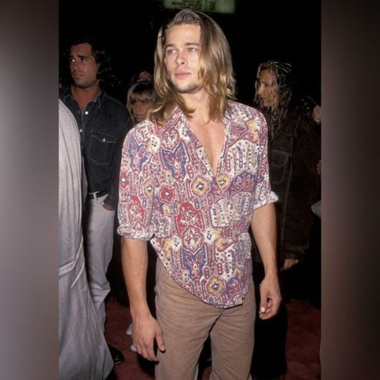 Как одевались звезды в 90-е: Брэд Питт