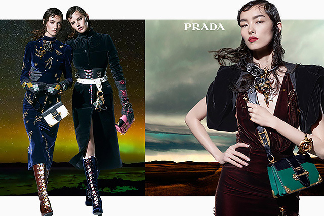 Кампейн Prada осень-зима 2016/2017