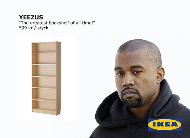 Канье Уест создаст мебель для IKEA