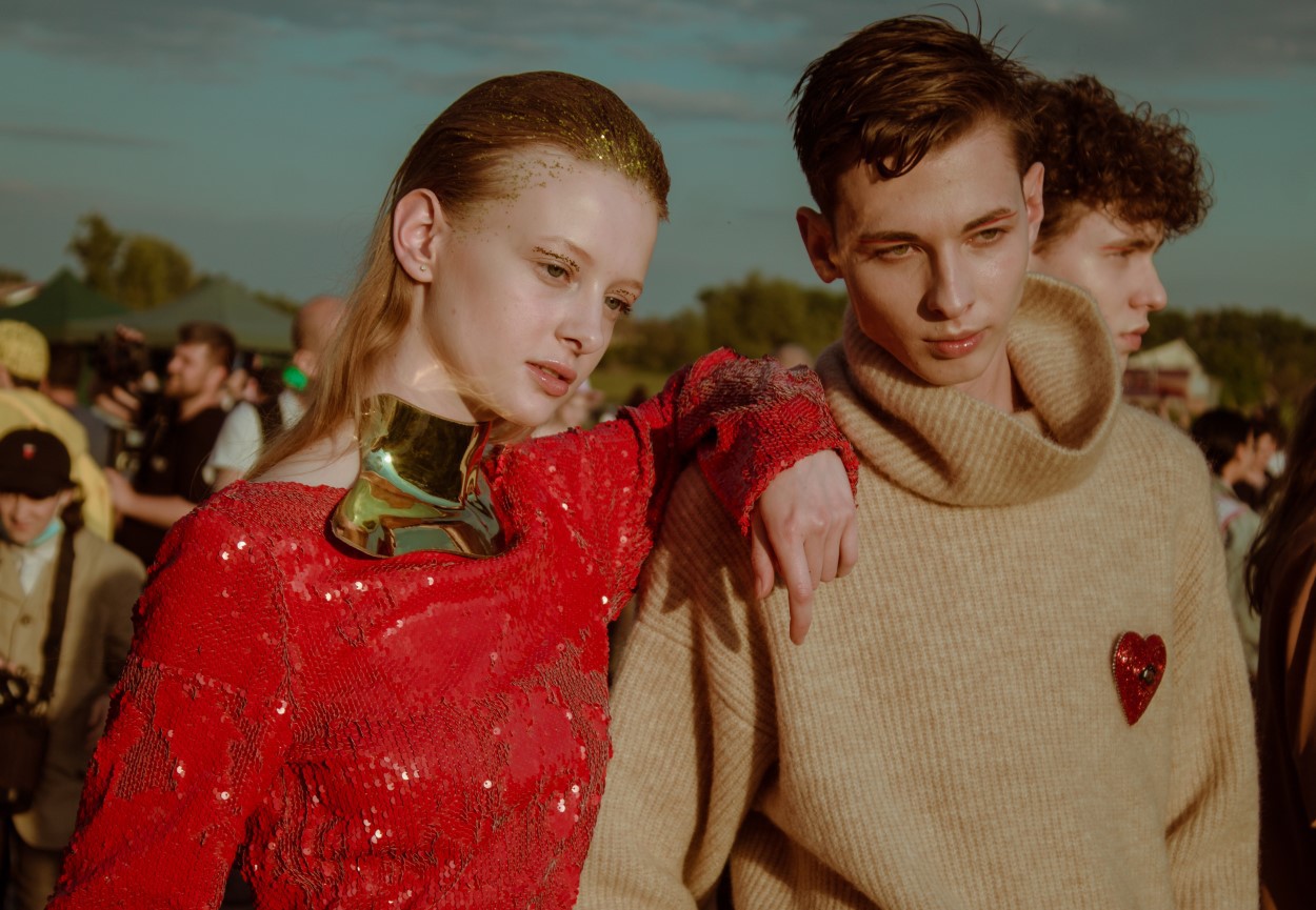 Украинский дизайнер Жан Грицфельдт на Frankfurt Fashion Week