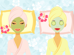 Зимові маски для обличчя