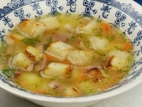 Суп гороховый со свининой