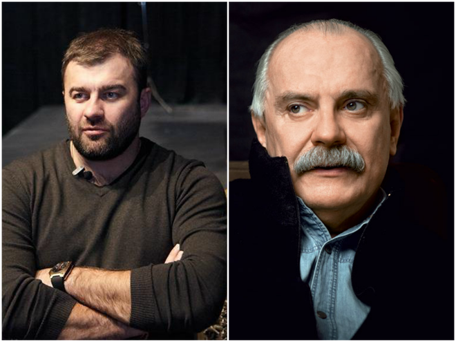 Михаил Пореченков и Никита Михалков