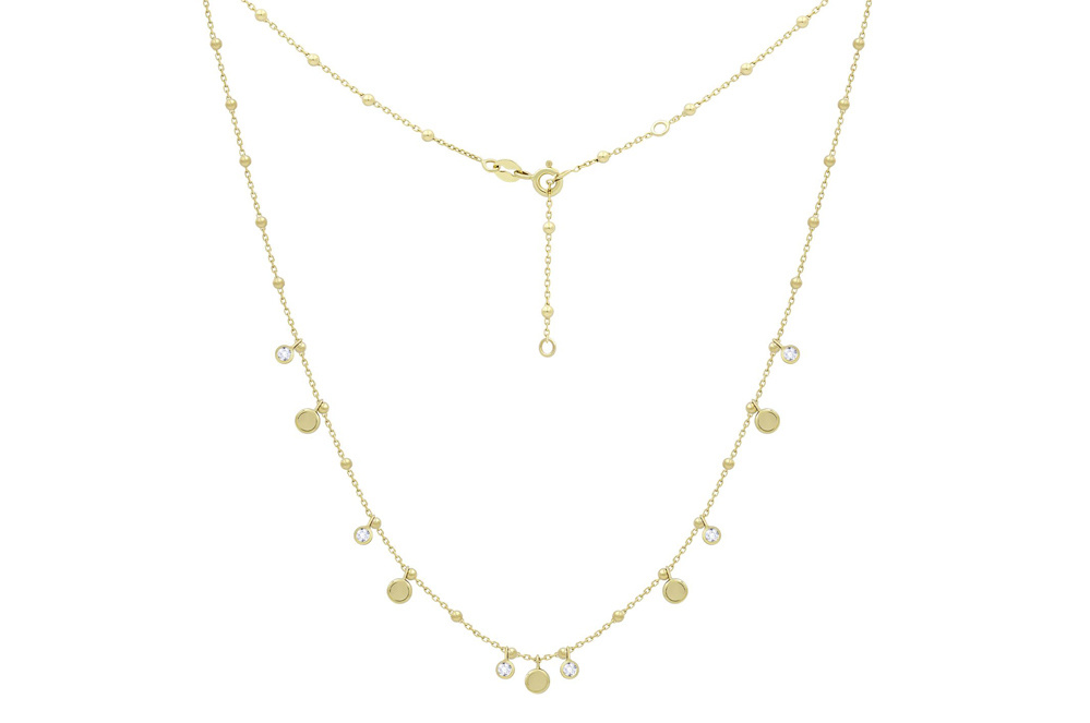 Кольє з жовтого золота ZARINA