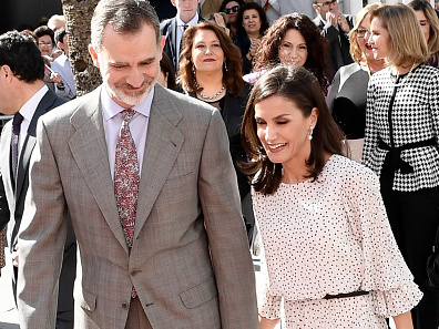 Филипп VI и королева Летисия