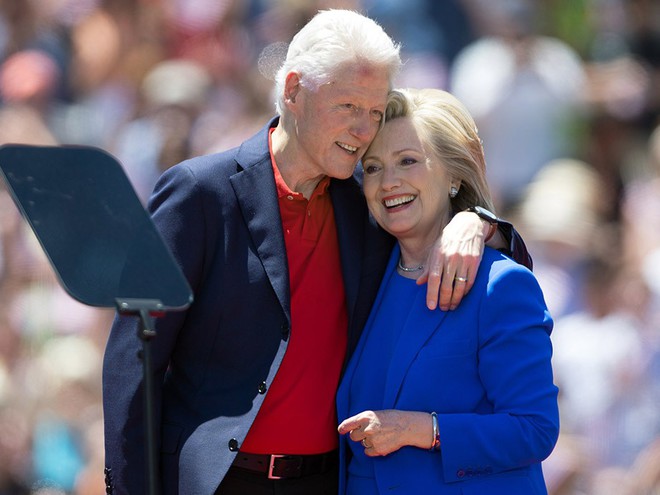 Хиллари Клинтон и Билл Клинтон