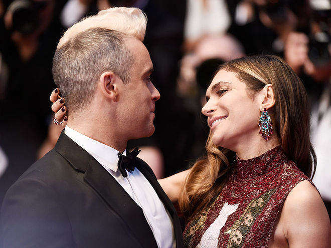 Роббі Вільямс з дружиною