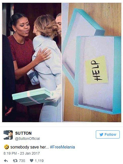 Меланія Трамп меми