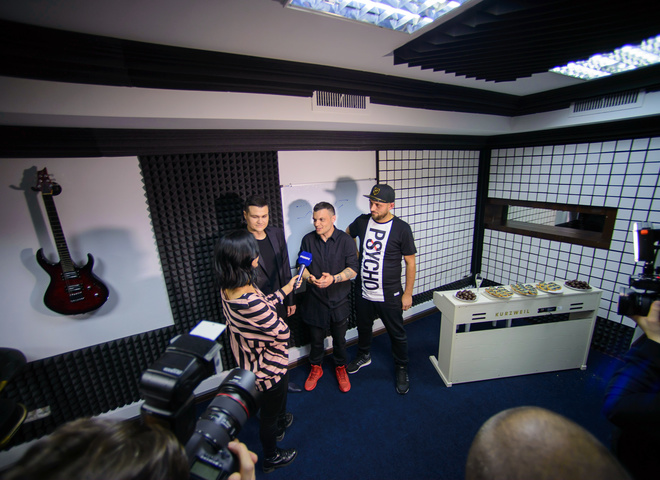 Александр Павлик открыл студию звукозаписи в Киеве