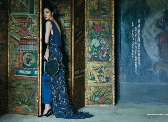 Лиу Вен для Harper's Bazaar China