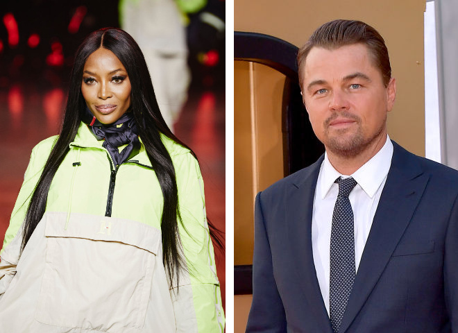 Леонардо Ди Каприо и Наоми Кэмпбелл