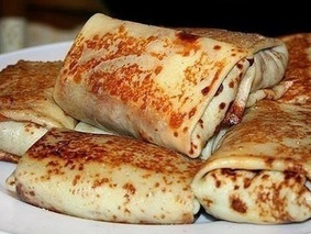 Блинчики с мясом Блинчики с мясом