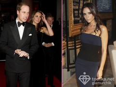 Принц Вільям, Кейт Міддлтон, Вікторія Бекхем