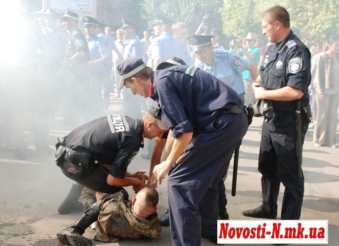 языковой протест в Николаеве