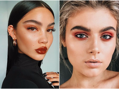 10 идей макияжа с оттенком красного