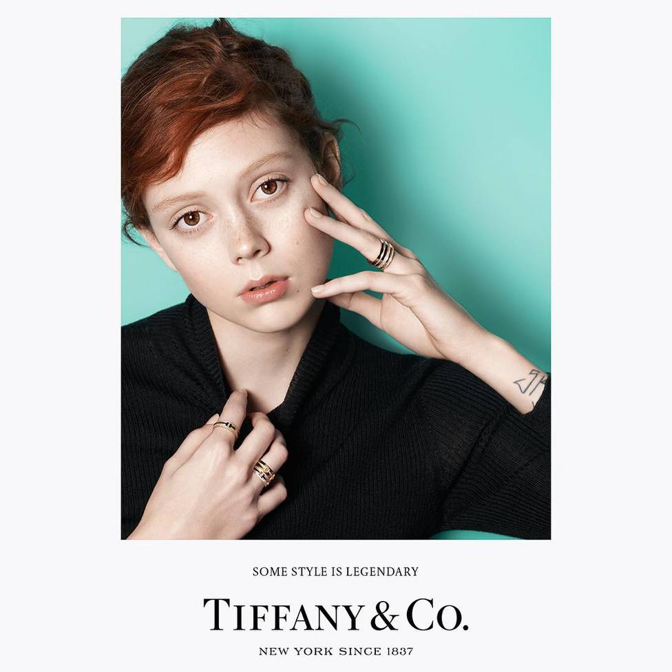 Натали Вестлинг  для Tiffany&Co